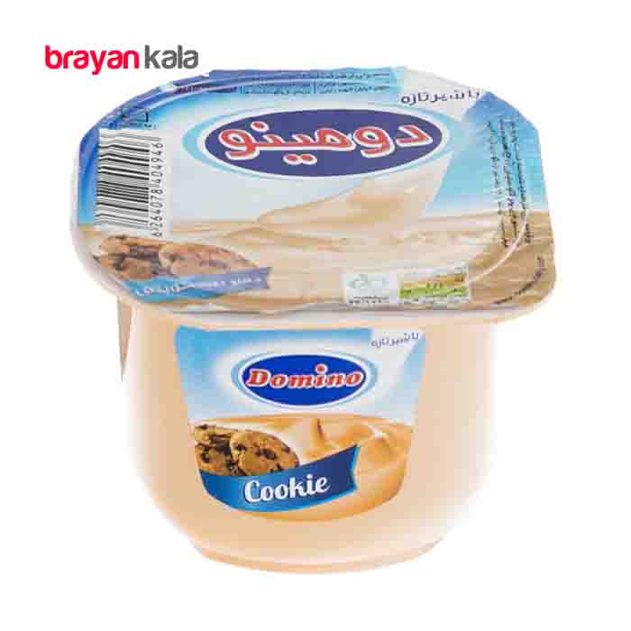 عکس اصلی دسر بیسکویتی 100 گرمی دومینو